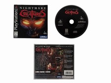 Nightmare Creatures (PlayStation 1 PS1, 1997) with Manual~Case~TESTED