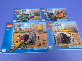 Lego Town: City: Construction: The Mine Set 4204 - w/ Instructions