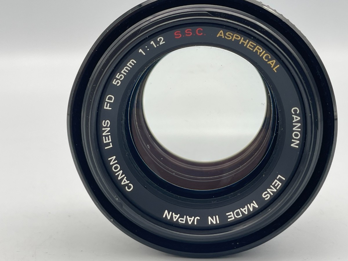 Canon FD 55mm f1.2 S.S.C. SSC Aspherical Lens | eBay