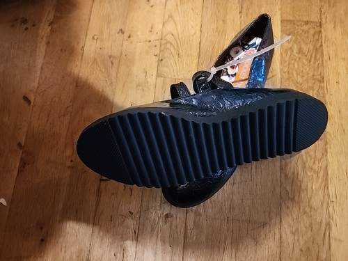 Zapatos sin cordones para mujer Rocket Dog Mary Jane de cuero negro talla 6 - Imagen 4 de 4