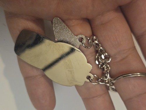 CUTE Japanese Geisha Maiko keychain charm gift Vtg VGUC C76 - Picture 3 of 4