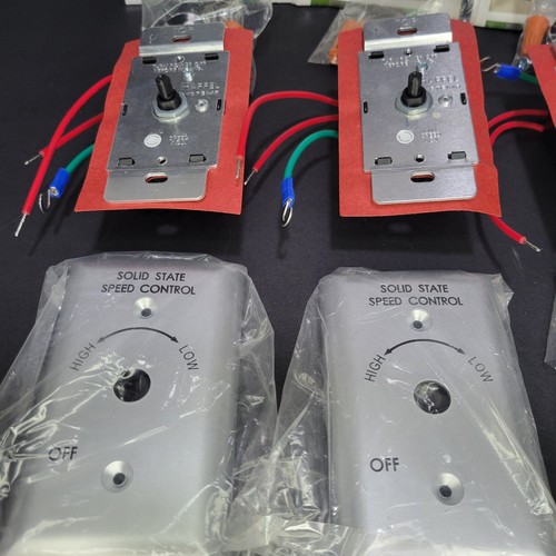 (3) Raffel Systems 385031 Wall Mount Solid Mount Fan Speed Control FSC6-120 - Picture 2 of 11