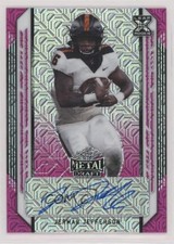 2021 Leaf Metal Draft Pink Mojo 5/5 Jermar Jefferson #BA-JJ2 Auto 5cb