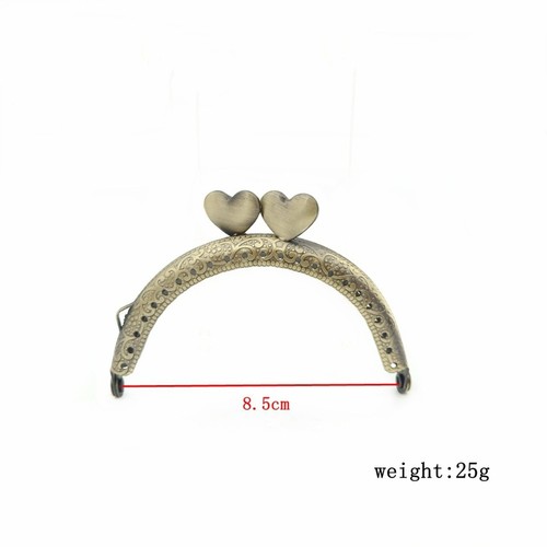 Vintage Purse Clasp Frame Metal Purse Frame Bag Hardware Bag Clasps  Bag Making - Picture 8 of 10