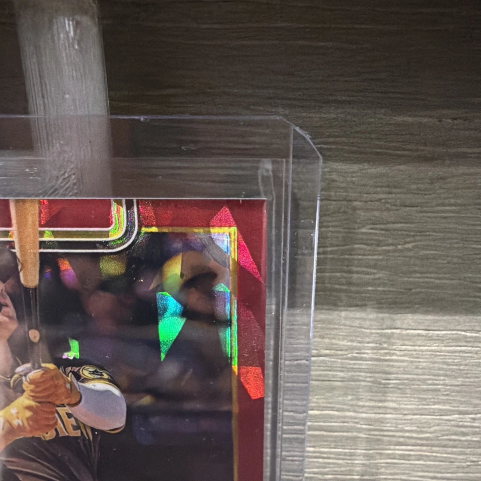 2025 Topps Chrome Sapphire Gavin Sheets Refractor RED /5 Padres!!! - Image 3 of 4