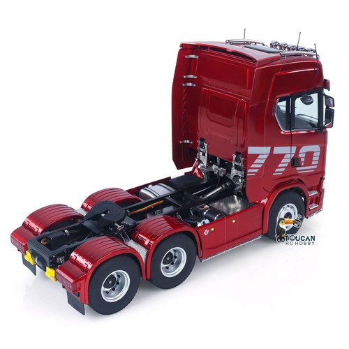 KABO 1/14 Scania 770S 100 Tractor Truck Car 6x6 2Speed Differential Lock Battery - Picture 11 of 24