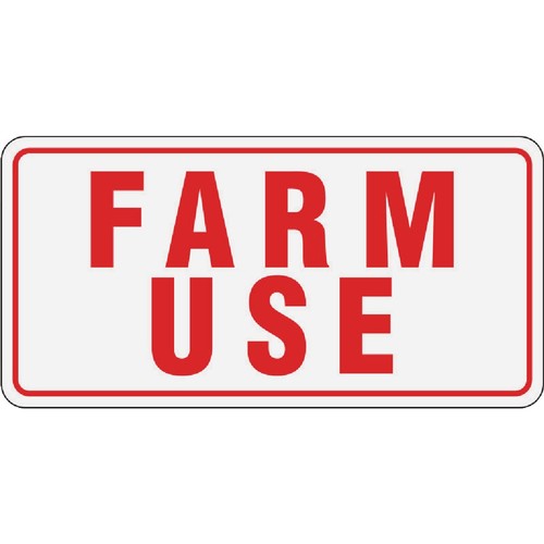 Hy-Ko Plastic Farm Use Sign 20579 Hy-Ko 20579 029069205799 Plastic