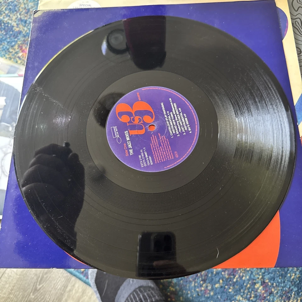 Us3 - Hand on the Torch Ltd Ed UK 1994 1st Blue Note Acid Jazz Rare 2xLP Foto 3 de 4