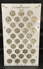 Franklin Half Dollar Complete Set 1948-1963 50C .900 Silver Uncirculated