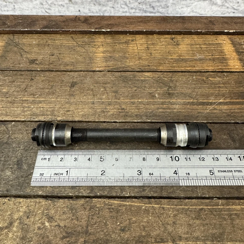 Eje de buje trasero Campagnolo 1982 espaciador de tuerca cónica pieza de bicicleta de carretera Brev Camp de colección Foto 3 de 4