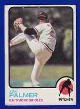 JIM PALMER orioles 1973 TOPPS #160 FAIR