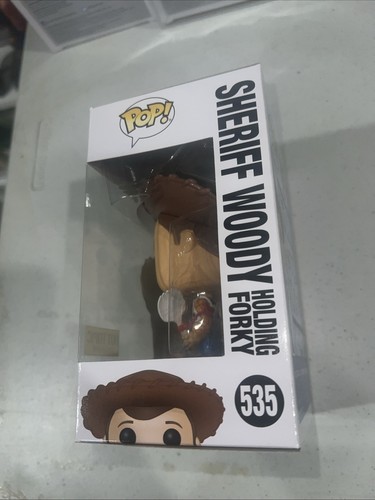 Funko Pop Disney Toy Story 4 Sheriff Woody Holding Forky - Hot Topic Exclusive - Bild 2 von 6