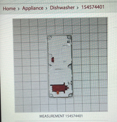 Neu Original-Zubehör-Hersteller Electrolux Frigidaire Spülmittelspender 154574401 - Bild 2 von 3