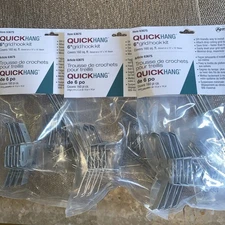 3 Packs Armstrong CEILINGS Quick Hang Grid Hook Kit 6 Inch Item 6367S NEW