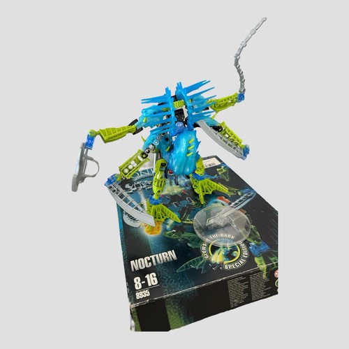 LEGO Bionicle Nocturn Set 8935 with Instructions & Box 1 Ammo Missing Squid - Bild 4 von 14