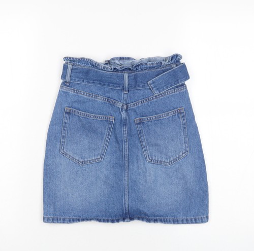 Kurzer Jeansrock Damen blau von H&M, Größe 4 - Bild 2 von 12