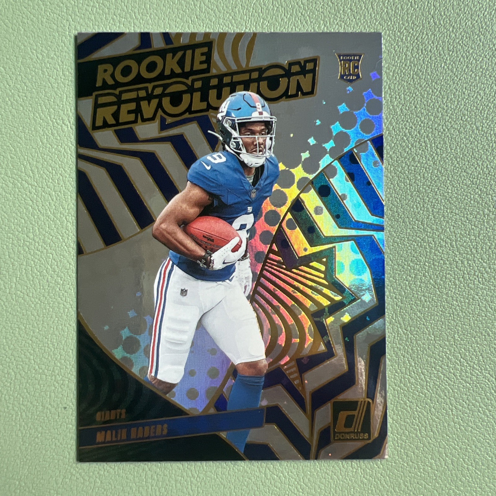 2024 Donruss Rookie Revolution #17 Malik Nabers RC - Giants