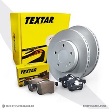 Textar Bremsscheiben Beläge hinten für BMW X3 F25 X4 F26
