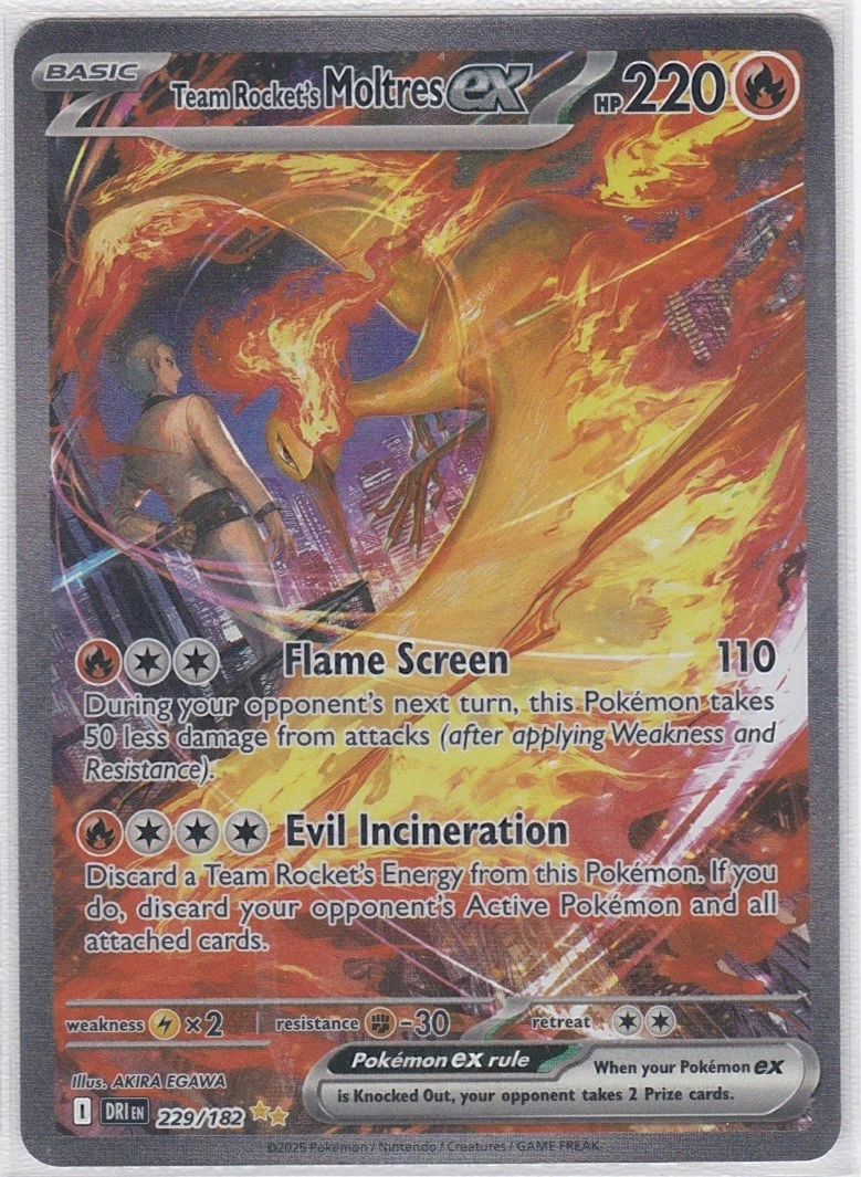 M*】様 PSA9 ファイヤーex 229/182 英語版 Destined R Team Rocket's Moltres Ex 229/182 Sv10: Destined Rivals for sale | eBay