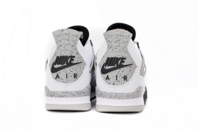 Size 9.5 - Jordan 4 Retro OG Mid White Cement for sale