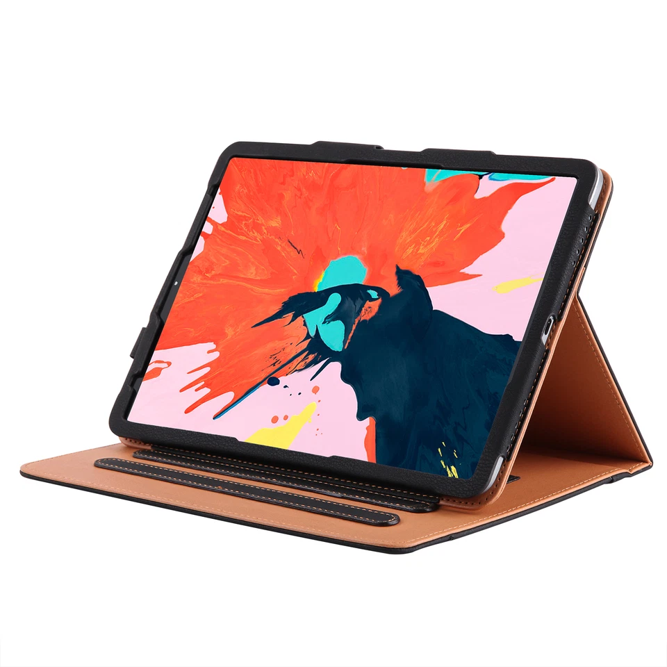 Apple iPad Air 2nd Generation Soft Leather Case Smart Cover Sleep Wake US - Image 4 of 4