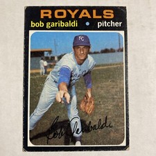 1971 Topps #701 Bob Garibaldi GOOD- D1