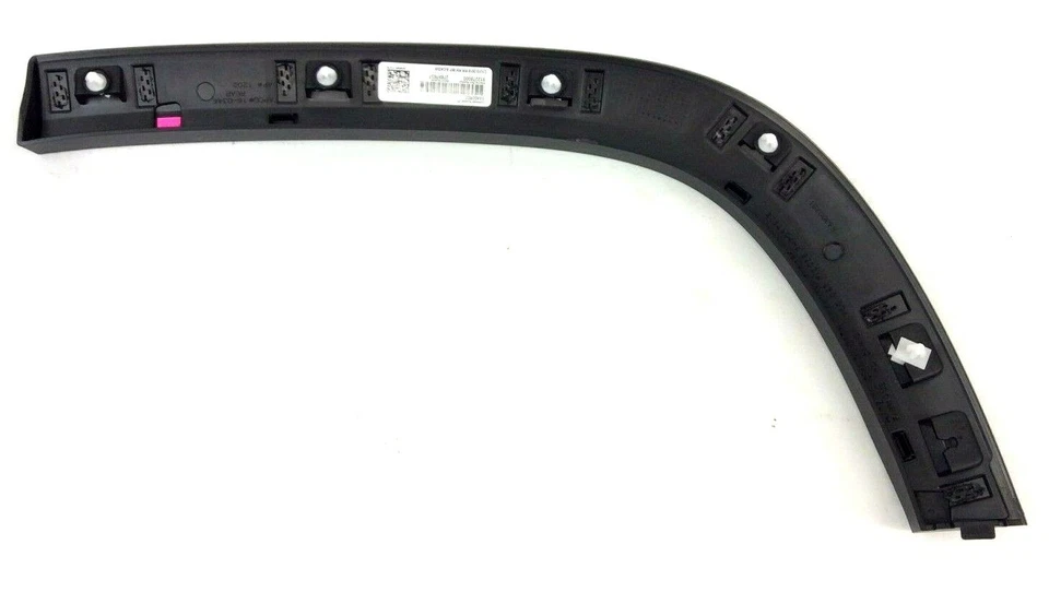 GMC Acadia 2017-2023 lado del pasajero trasero negro moldura de apertura de rueda OEM Foto 2 de 3