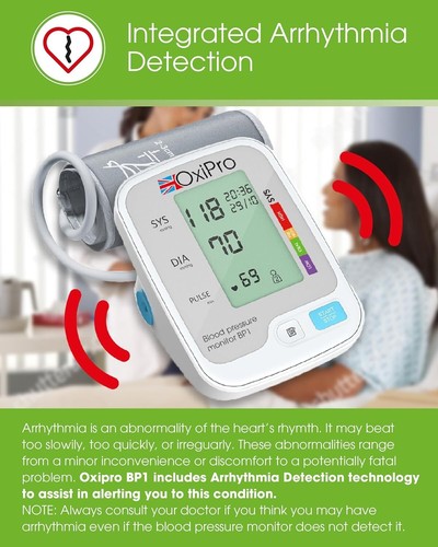 OxiPro BP1 - NHS Supplied Blood Pressure Monitor / BP Machine Uk Stock - Picture 5 of 7