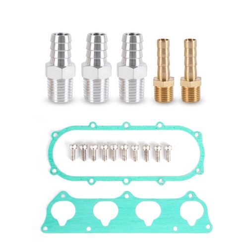 Silver Ultra Street Engine Intake Manifold Kit For K20A/A2/A3 K20 K24 K-Series - Picture 12 of 12