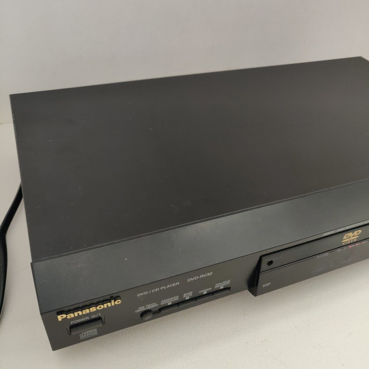 Panasonic　ＤＶＤ　ＣＤ　プレーヤー　DVD-RV32　廃版商品 1FF68EA3-149A-4B81-9495-