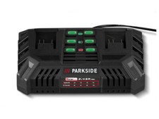 Caricabatterie PARKSIDE doppio doppia ricarica batteria PDSLG 20 B2 x 4,5 A 20 V