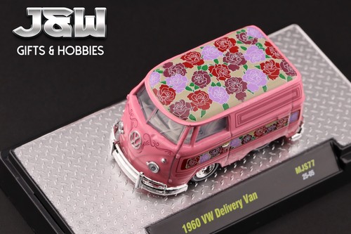 M2 Machines 1960 Volkswagen Delivery Short Van Lowriders 31500 MJS77 1/64 - Picture 5 of 7