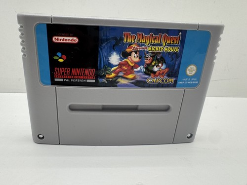 🎮 The Magical Quest starring Mickey Mouse - SNES Super Nintendo Spiel 🕹️ OVP - Bild 23 von 24