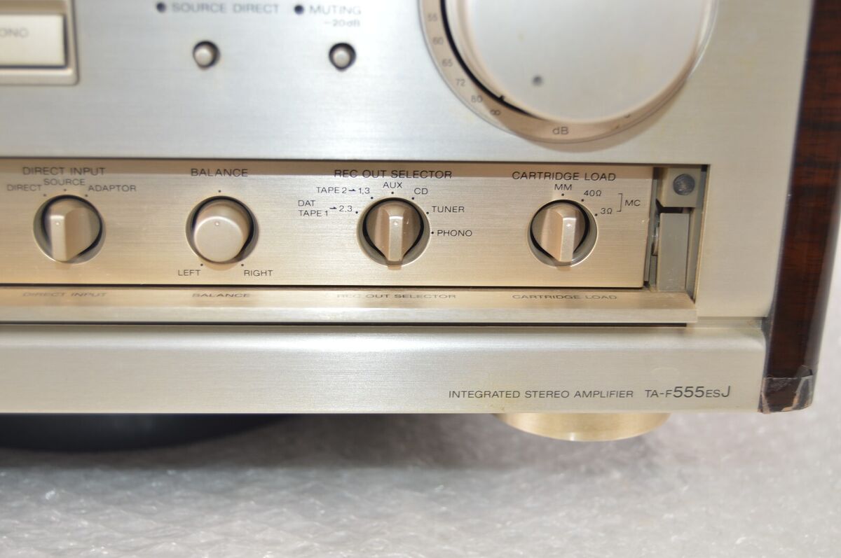 SONY TA-F555ESJ Stereo Integrated Amplifier 100V Tested