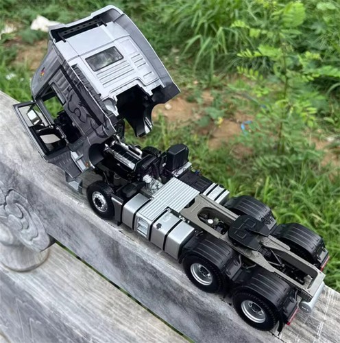 for Sinotruk for HOWO for Sitrak for G7H tractor trailer grey 1:24 Truck Model - Picture 5 of 5
