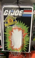 💥 GiJoe 💥 Display Case With Slaughter’s Marauders Insert Card Back