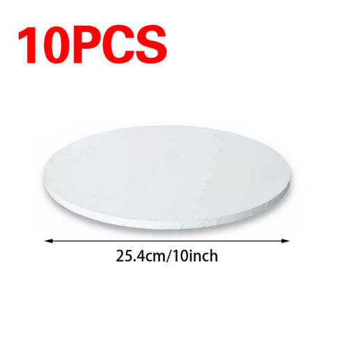 Masonite Cake Board 5mm White Round Various Sizes 10/12inch Wedding Cake Boxes - Picture 11 of 12