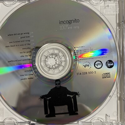 100 Degrees & Rising - Music CD - INCOGNITO - 1995
