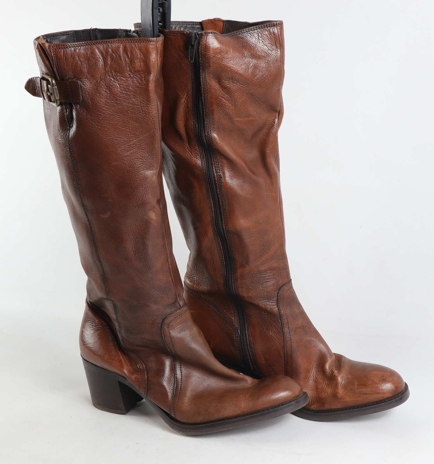 Clarks mujer UK Talla marrón 7.5 marrón Talla Leather Knee High botas de87b2 Clarks mujer UK Talla marrón 7.5 marrón Talla Leather Knee High botas de87b2