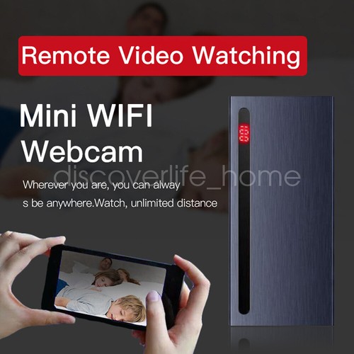 8000mA Power Bank External Battery Mini Wifi Camera HD 1080P Wireless Camera - Photo 5 sur 22