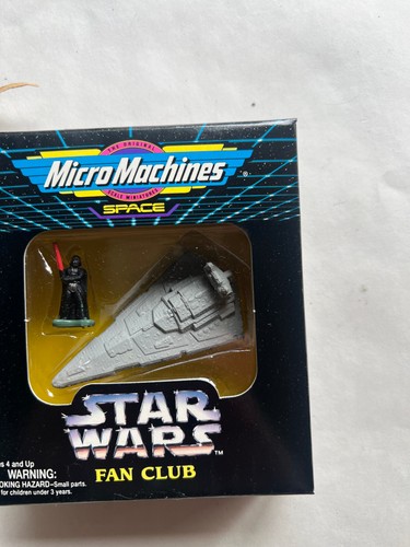 Star Wars Micro Machines Galoob FAN CLUB Promo set w mailer box darth vader 1024 - Picture 3 of 3