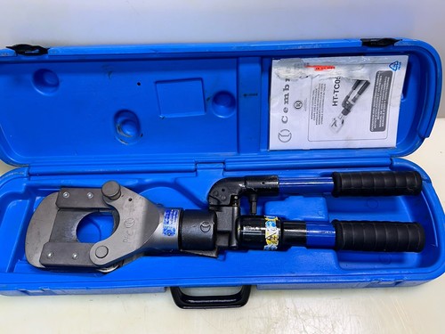 Cembre HT-TC055 Acero Cobre Aluminio Hidráulico Alambre Cortadores Bonito - Imagen 2 de 7