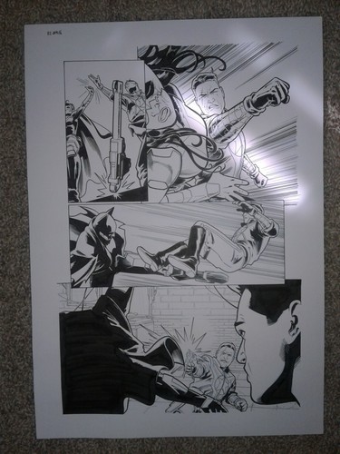 Cifuentes EARTH 2 SOCIETY 19pg16 1st BOY WONDER son of BATMAN & BARBARA+HUNTRESS - Picture 1 of 3