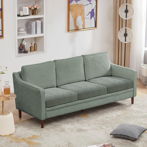 Waterproof Couch Cushion Covers Stretch Replacement Sofa Seat Cushion Covers Sol - Picture 2 of 8