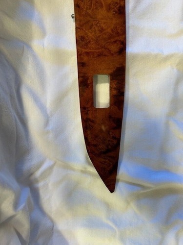 00-06 Mercedes W215 CL55 AMG CL500 CL600 Right Window Switch Trim Bezel Wood - Picture 4 of 5