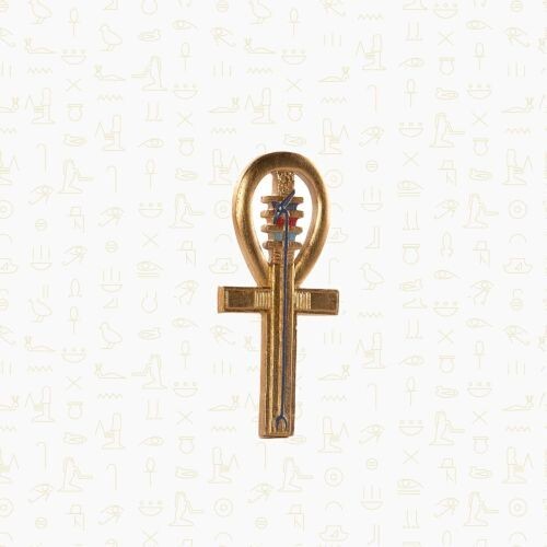 Chiave della Vita Ankh ispirata alla cultura e civiltà dell'antico Egitto - Foto 1 di 5