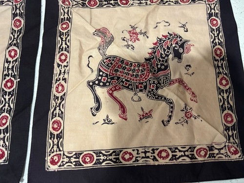 Vintage Horse Handkerchief Hankie Cotton? - Picture 2 of 12