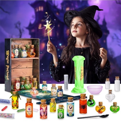 Kit Artigianale Fai da Te con Bottiglie di Pozione Fare Kit per Bambini Decorazioni Creative - Foto 5 di 8