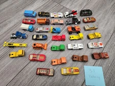 Lot 32 Vintage YAT MING YATMING Diecast Cars Trucks 1:64 Vehicles Various Models