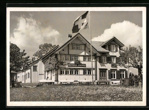 AK Appenzell, Kau, Gasthaus Eischen von E. Inauen-Huber - Bild 1 von 2